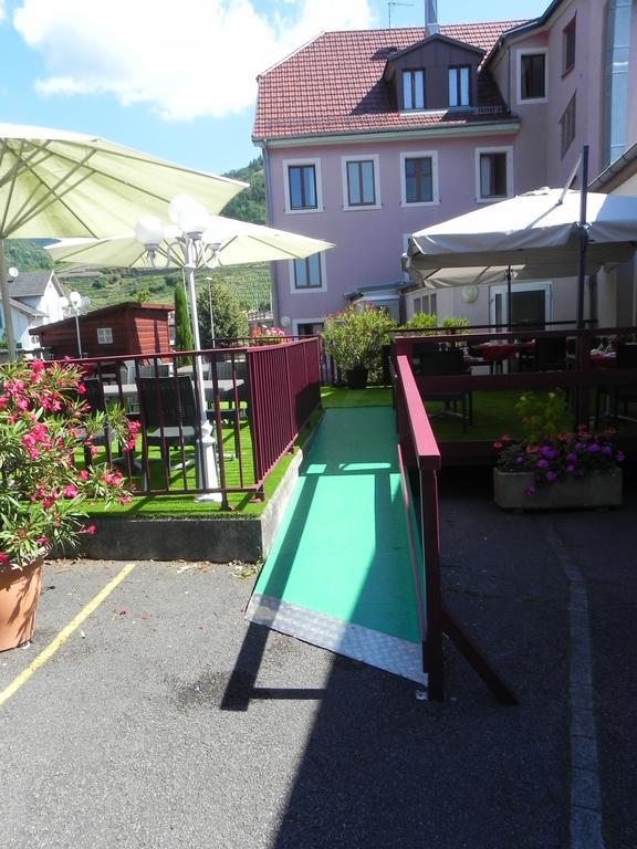 Hotel Restaurant Le Moschenross Thann Exterior photo